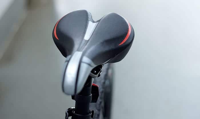 Hard store bike seat