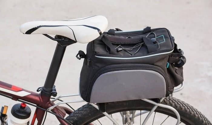 Bag for back online of bike