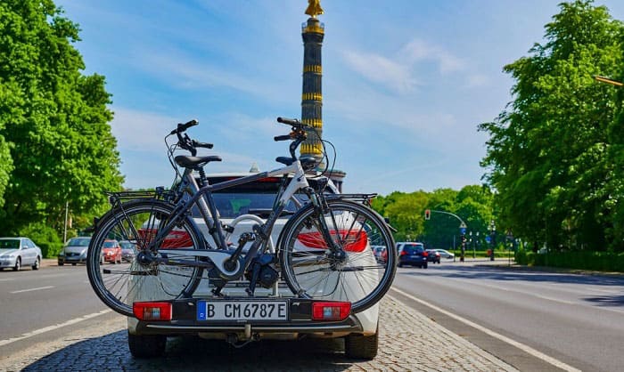 How to put a discount bike rack on a suv