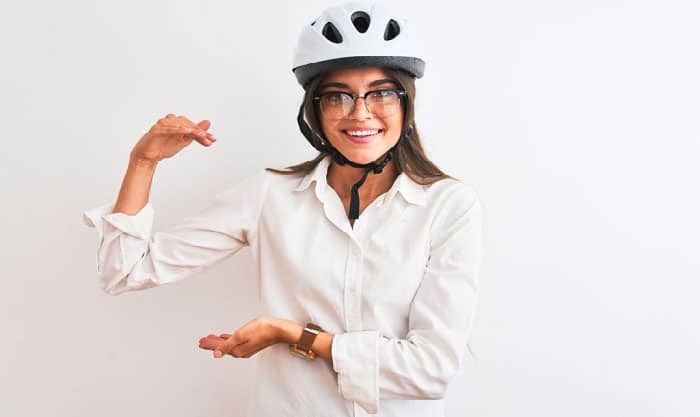 how to measure for a bike helmet