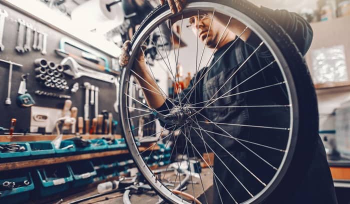 how much does it cost to replace a bike tire