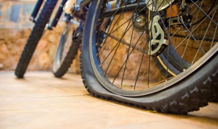 how to remove a bicycle tire