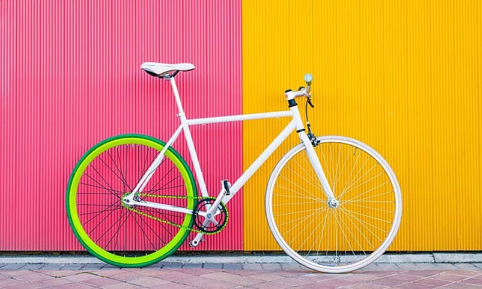 Riding a best sale fixie bike