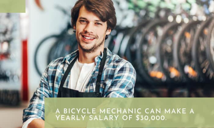 Bike shop mechanic discount salary