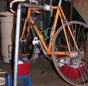 Diy best sale bike workstand