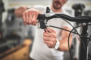removing-front-wheel-from-bike