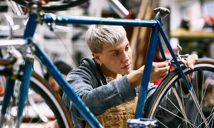 how to paint a bike without taking it apart