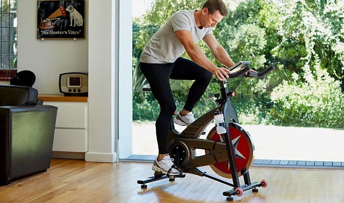 knocking noise when pedaling exercise bike