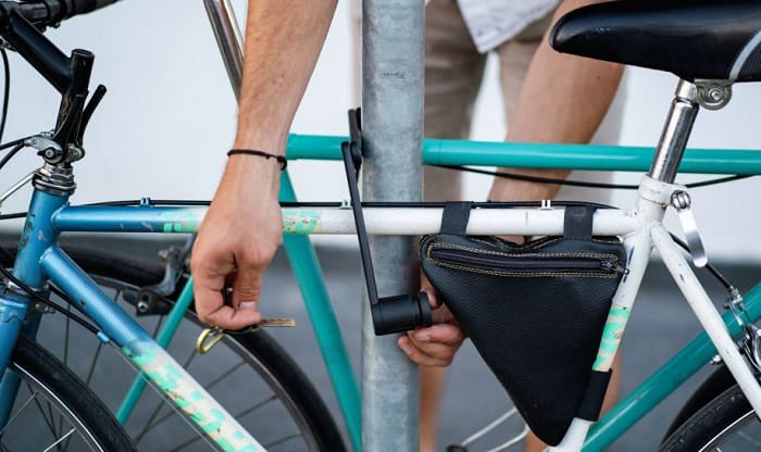 opening a kryptonite bike lock