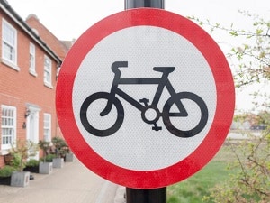 bicycle-warning-sign