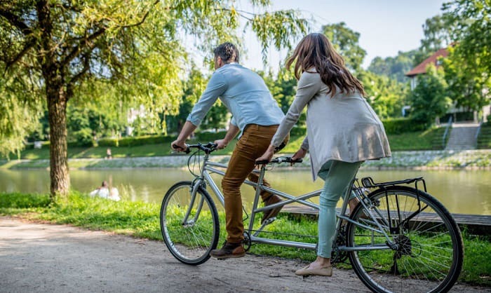 Trying out a tandem bike? Find a captain you can trust