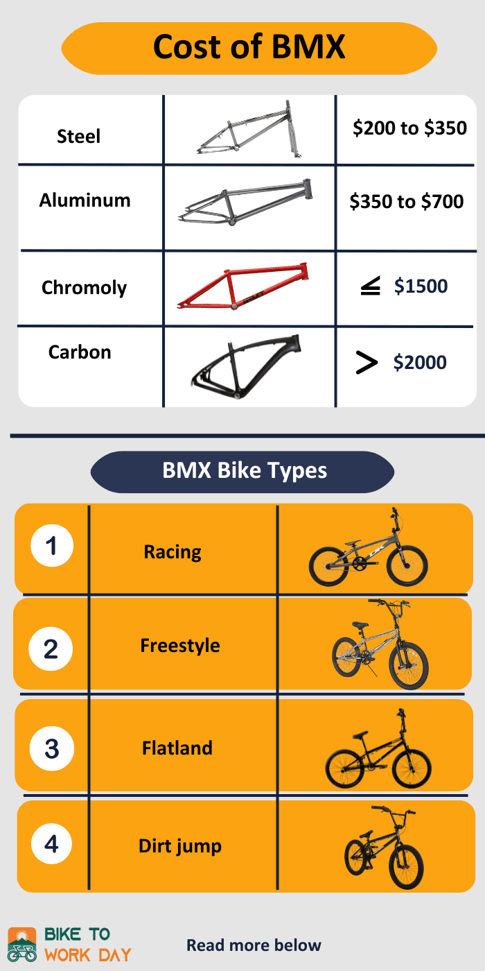 How much is 2025 a bmx bike cost