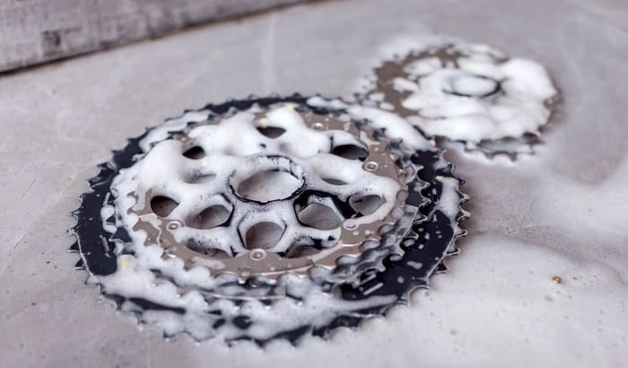 Cleaning mtb online cassette