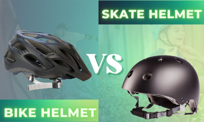 Snowboard helmet store vs bike helmet