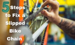 how to fix a slipped bike chain