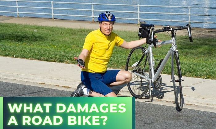 what damages a road bike