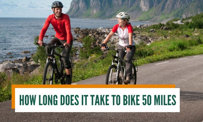 how long does it take to bike 50 miles