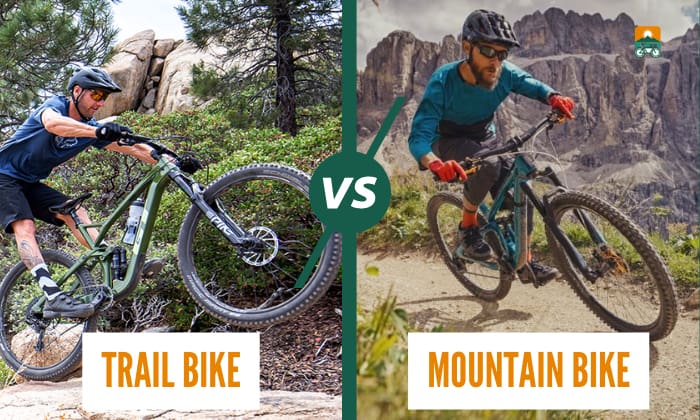 trail bike vs mountain bike