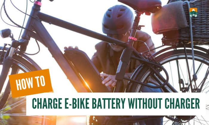 how to charge e-bike battery without charger