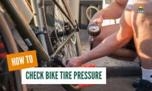 how to check bike tire pressure