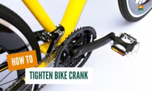 how to tighten bike crank