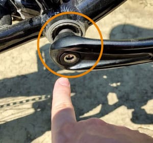 Bike crank best sale arm slipping