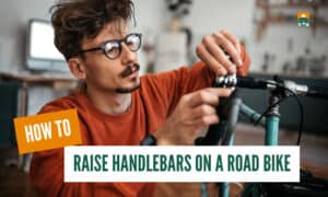 how to raise handlebars on a road bike