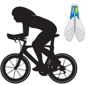 Aerodynamic-bike-seating-position