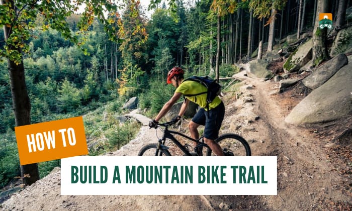 how to build a mountain bike trail