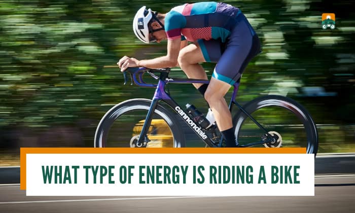 what type of energy is riding a bike