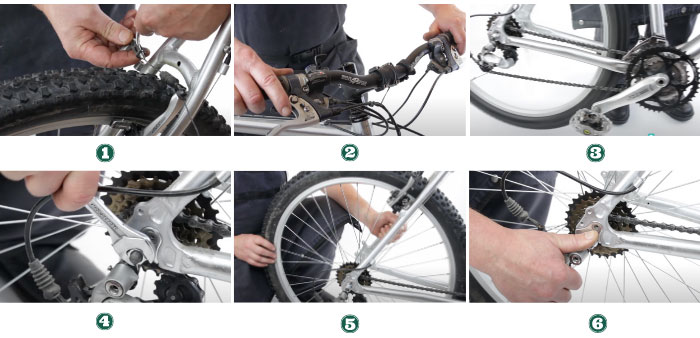A-bike-with-no-quick-release-axle-to-Remove-Back-Tire-From-Bike