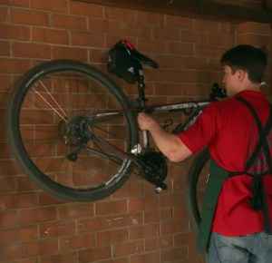 Step-5-to-hang-a-bicycle-on-a-wall