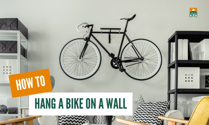 how to hang a bike on a wall