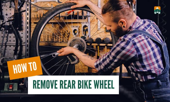 how to remove rear bike wheel