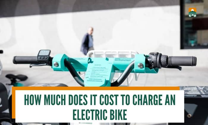 how much does it cost to charge an electric bike