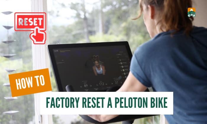 how to factory reset peloton bike