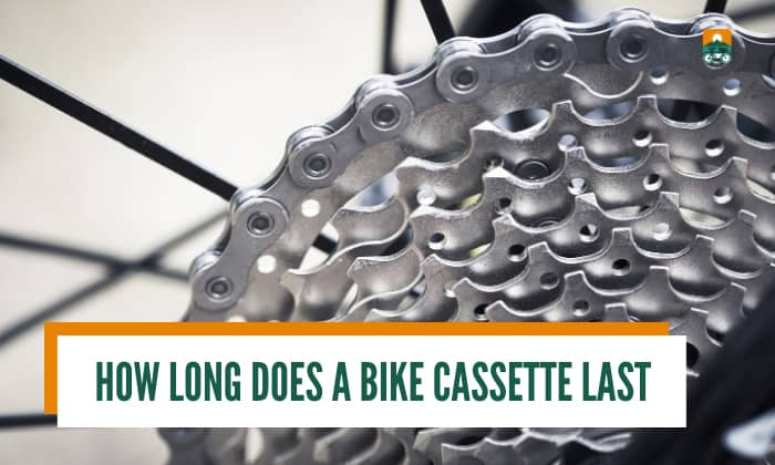 how long does a bike cassette last